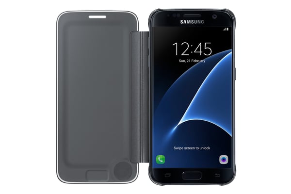 Samsung EF-ZG930 mobiltelefonfodral 12,9 cm (5.1") Utbytbara fodral Svart