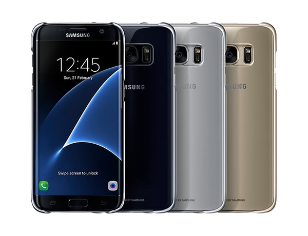 Samsung EF-QG935 mobiltelefon etui 14 cm (5.5") Cover Sølv