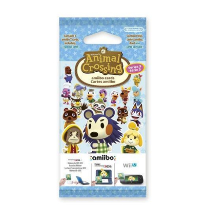 Nintendo Animal Crossing amiibo Cards Triple Pack - Series 3 tillbehör till tv-spel
