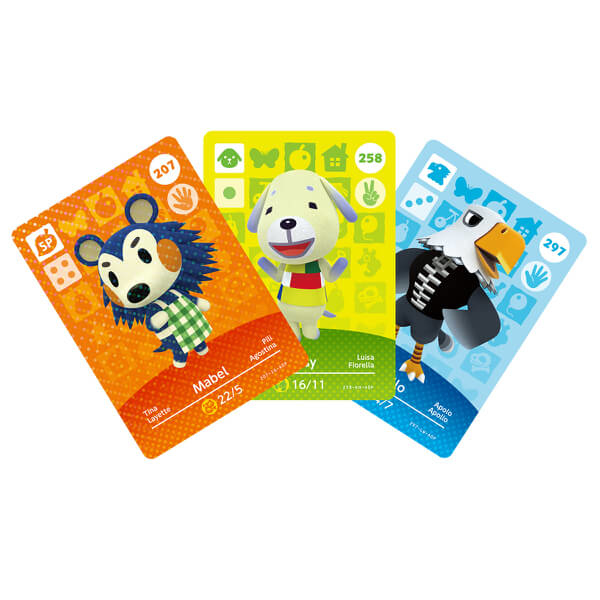 Nintendo Animal Crossing amiibo Cards Triple Pack - Series 3 tillbehör till tv-spel