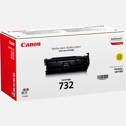 Canon CRG 732 Y tonerpatron 1 stk Original Gul