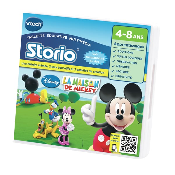 VTech Jeu Storio La Maison de Mickey