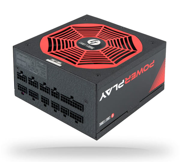 Chieftec PowerPlay strömförsörjningsenheter 850 W 20+4 pin ATX PS/2 Svart, Röd