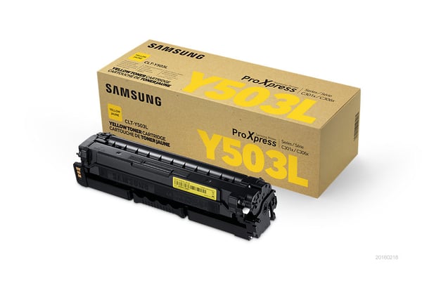 Samsung CLT-Y503L Tonerkassett 1 styck Original Gul