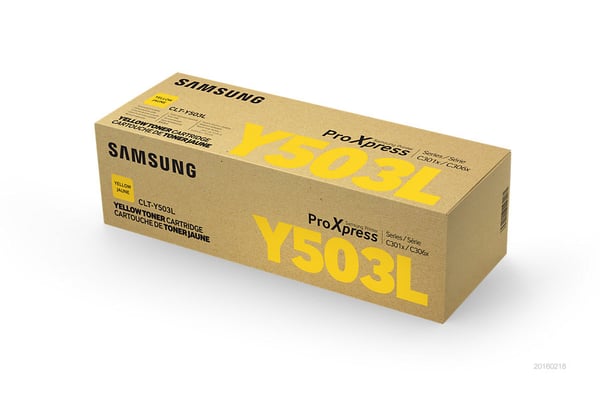 Samsung CLT-Y503L Tonerkassett 1 styck Original Gul