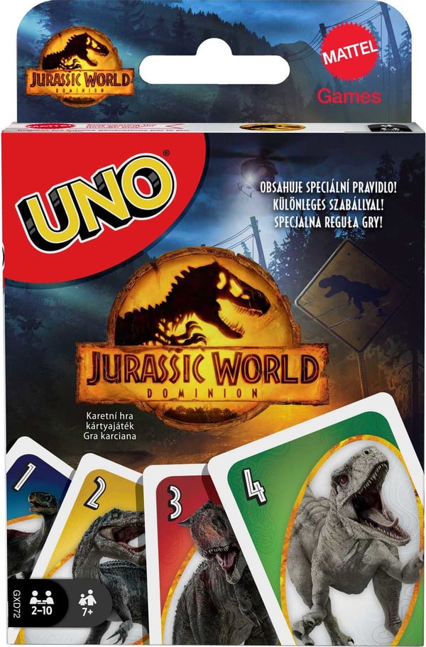 Mattel Games UNO Jurassic World Dominion Mattel Games UNO Jurassic World Dominion