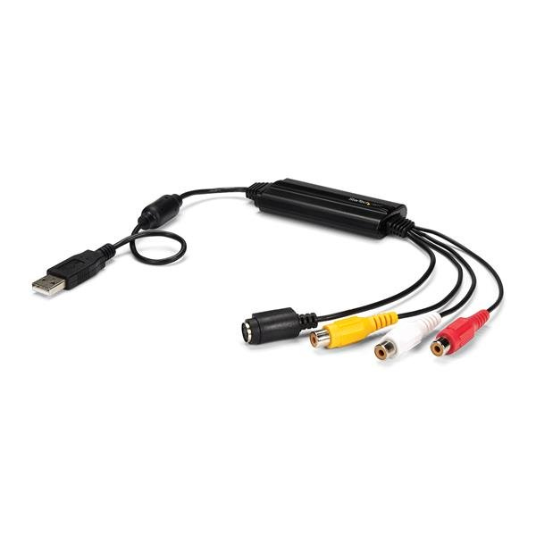 StarTech.com SVID2USB232 videokaappauslaite Composite + S-Video + RCA StarTech.com SVID2USB232 videokaappauslaite Composite + S-Video + RCA