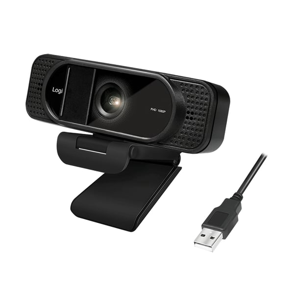 LogiLink UA0381 webbkameror 1920 x 1080 pixlar USB 2.0 Svart