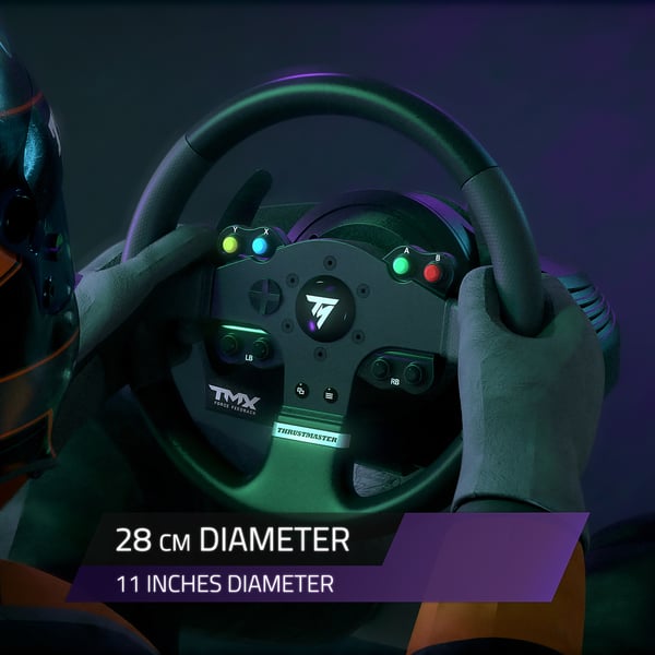 Thrustmaster TMX Force Feedback Sort Rat PC, Xbox One