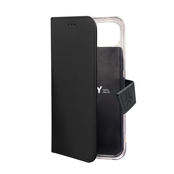Celly WALLY1055 mobiltelefonfodral 17 cm (6.7") Plånbok Svart