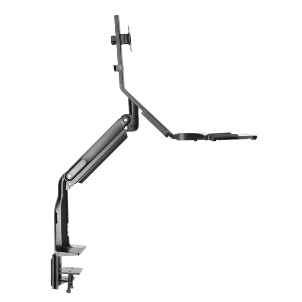 InLine 23174A skærmbeslag og -stativer 43,2 cm (17") Skrivebord Sort