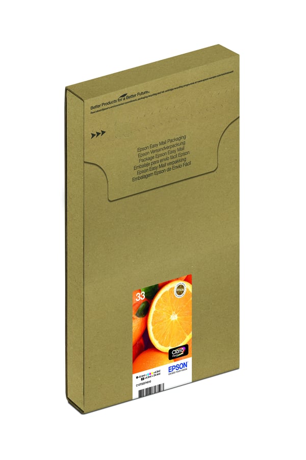Epson Oranges C13T33374510 blækpatron 1 stk Original Standard udbytte Sort, Foto sort, Blå, Magenta, Gul