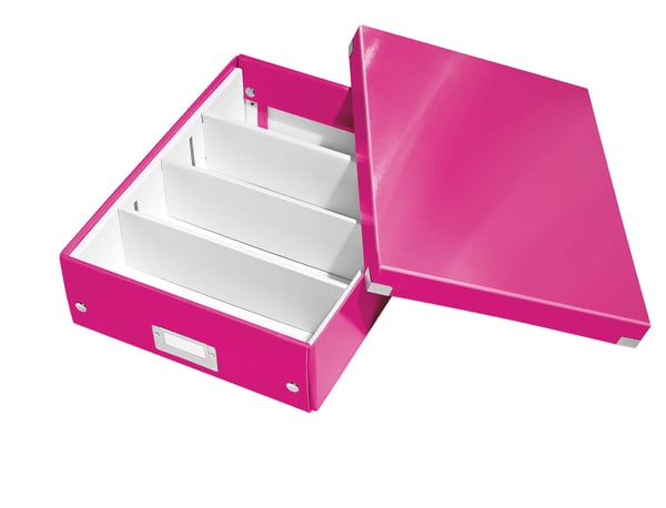 Leitz Click & Store WOW lokerikkolaatikko, Medium, 85 % kierrätyskartonki
