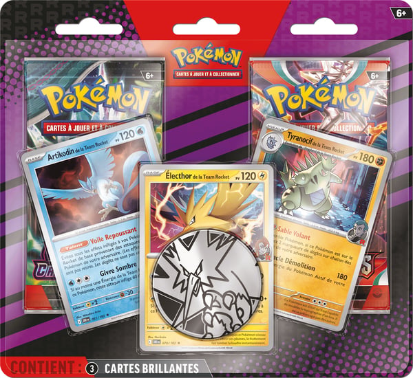 Asmodee Pokémon : pack 2 boosters Q4 25 (Blister) 3 c.p.