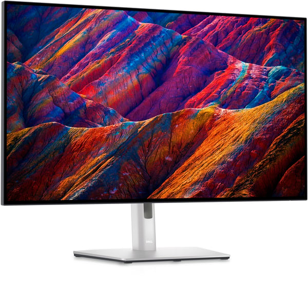 DELL UltraSharp U3223QE tietokoneen litteä näyttö 80 cm (31.5") 3840 x 2160 pikseliä 4K Ultra HD LCD Hopea