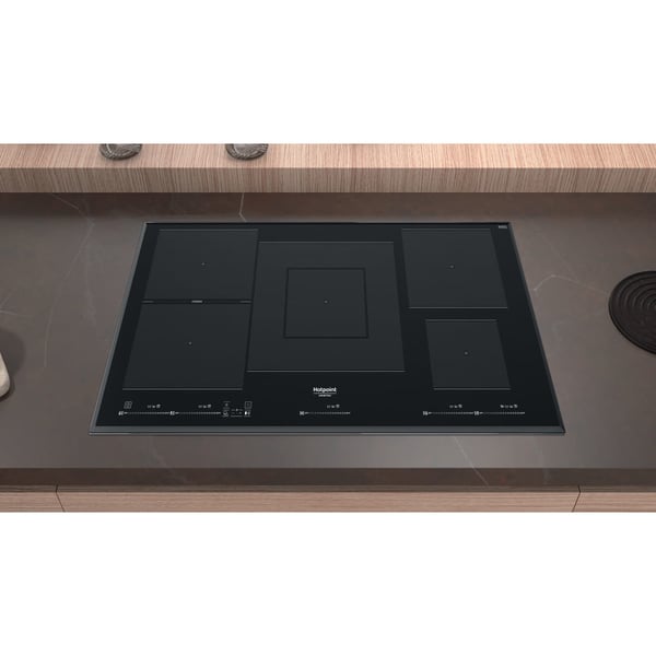 Hotpoint HT 1090 BA Sort Indbygget 90 cm Zone induktionskogeplade 5 zone(s)