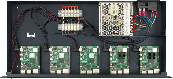 Rackmount.IT RM-PI-T1 monteringssæt Sort