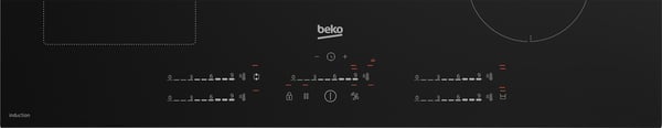Beko HII85720UFT Sort Indbygget 80 cm Zone induktionskogeplade 5 zone(s)
