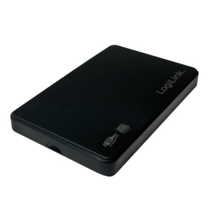 LogiLink UA0256 Hölje för lagringsenheter HDD-hölje Svart 2.5"