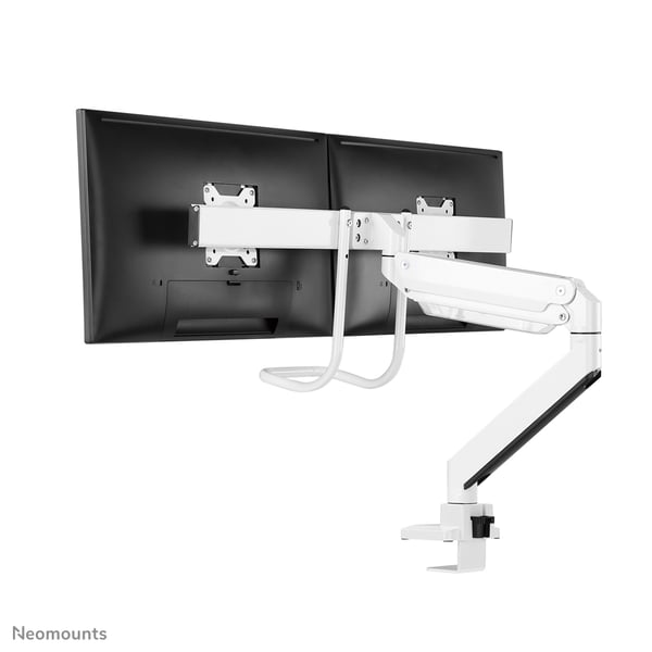 Neomounts NM-D775DXWHITE monitorin kiinnike ja jalusta 81,3 cm (32") Vastaanotto Valkoinen