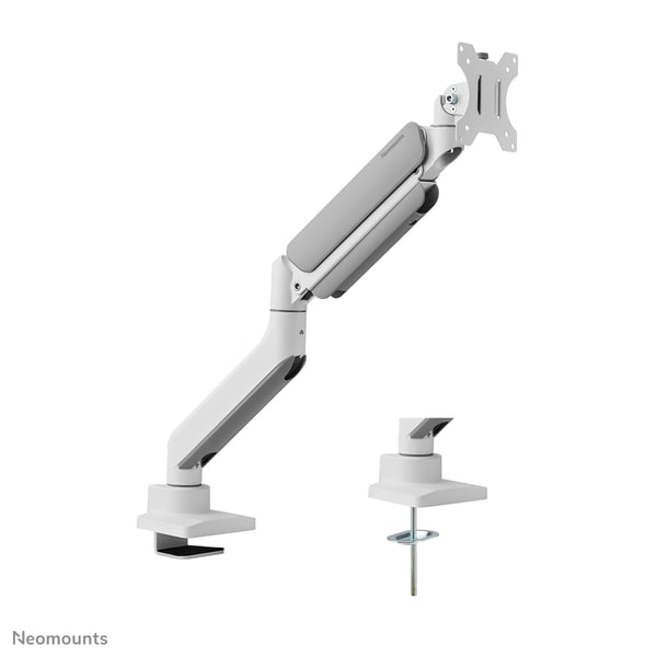 Neomounts DS70PLUS-450WH1 skærmbeslag og -stativer 124,5 cm (49") Skrivebord Hvid