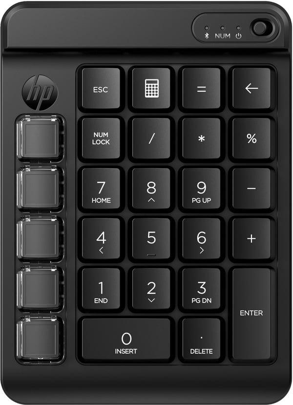 HP 435 - Knappsats - 9 programmerbara tangenter, kort tangentvandring, utbytbara tangenthattar med A