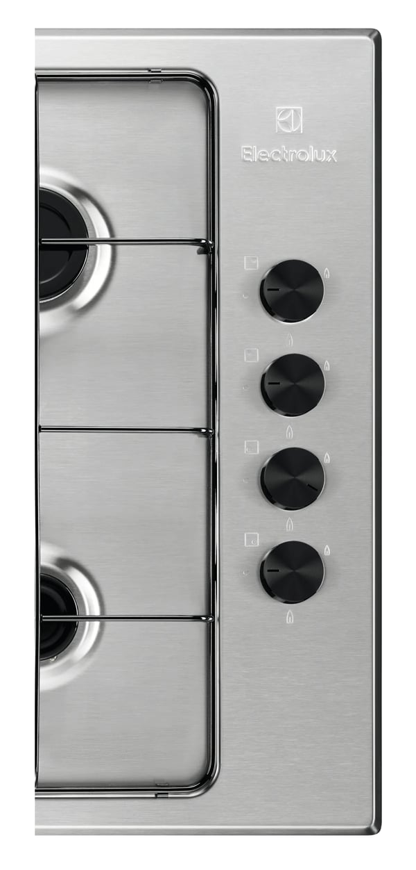 Electrolux EGS6414X Rustfrit stål Indbygget 60 cm Gaskomfur 4 zone(s)