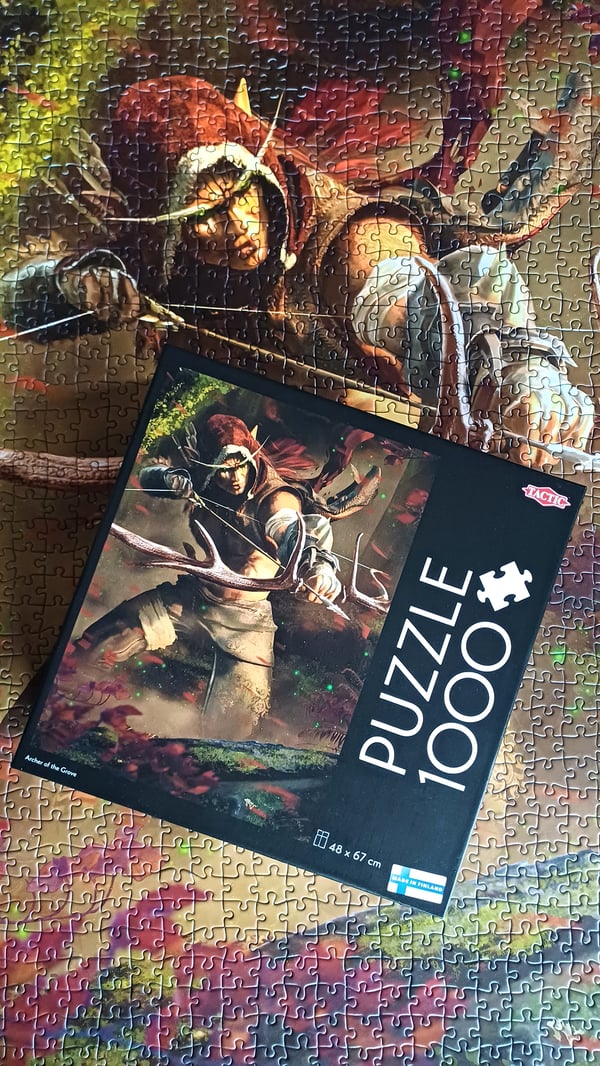 Tactic Lovers Archer of the Grove Puslespil 1000 stk Fantasy
