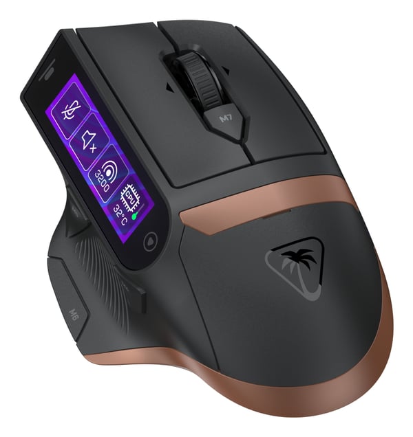 Turtle Beach Command Series MC7 hiiri Pelaaminen Oikeakätinen RF Wireless + Bluetooth + USB Type-A Optinen 30000 DPI