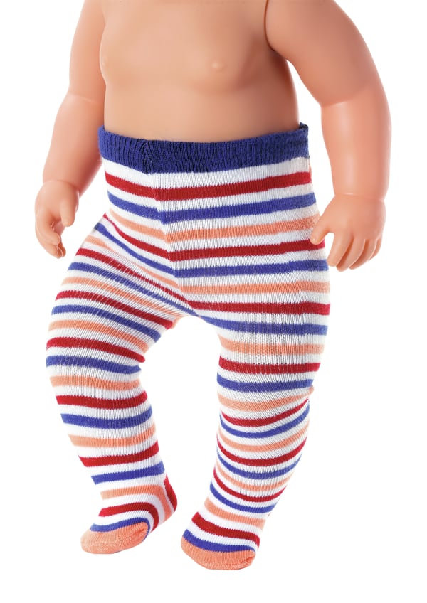 BABY born Tights 2x, 2 ass. Strømpebukser til dukker