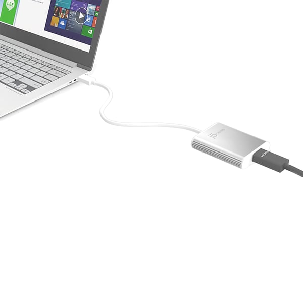 j5create JUA354-N USB™ 3.0 til 4K HDM™-skærmadapter