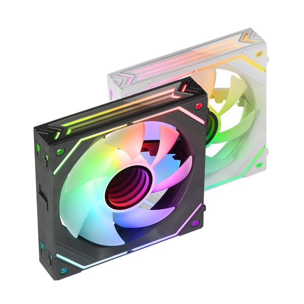 Mars Gaming MF-LINKFINITY Computerkabinet Ventilator 12 cm Sort 1 stk