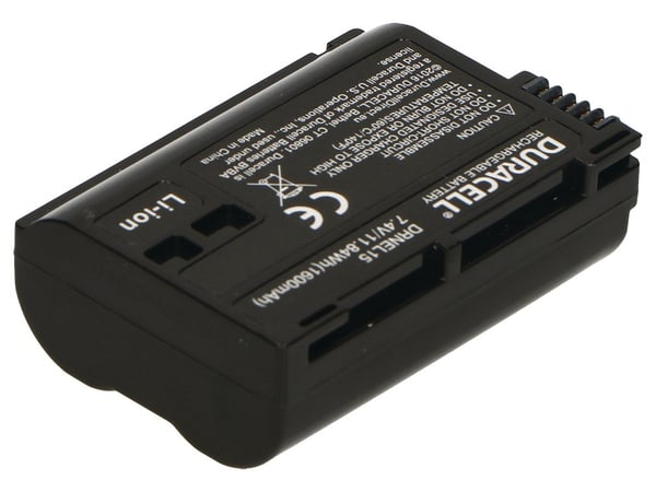 Duracell DRNEL15C batteri til kamera/videokamera Lithium-Ion (Li-Ion) 2250 mAh