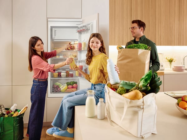 Gorenje RBI512E21 kombinerat kylskåp Inbyggd 179 l Vit