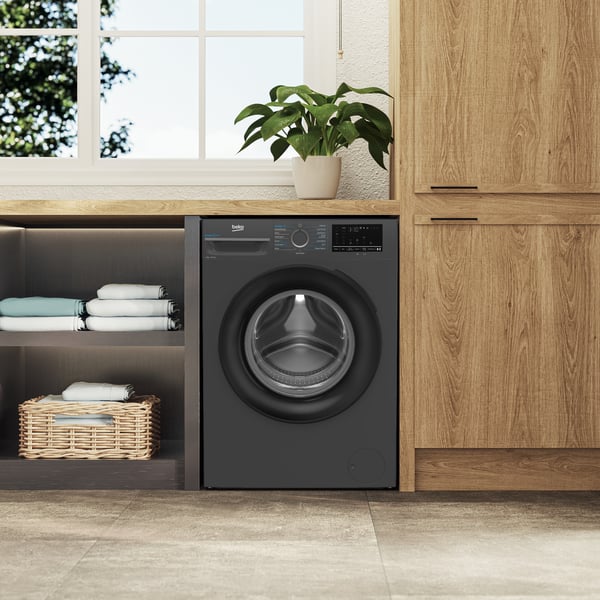 Beko b300 BMEUWT41241M vaskemaskine Front-læsning 12 kg 1351 rpm Anthracit