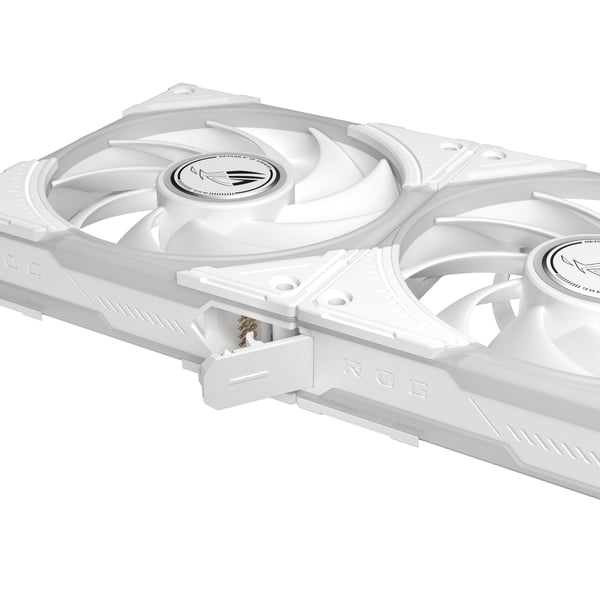 ASUS ROG Eurux GR120 ARGB Fan White Triple Pack Datorväska 12 cm Vit 3 styck
