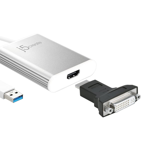 j5create JUA354-N USB™ 3.0 til 4K HDM™-skærmadapter