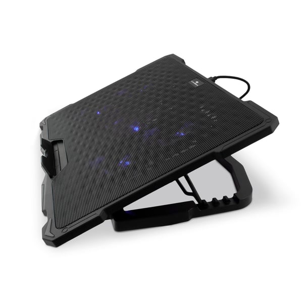 CoolBox COO-NCP17-V5 køling til laptop 43,9 cm (17.3") 1500 rpm Sort