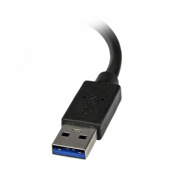 StarTech.com USB32VGAES USB grafisk adapter 1920 x 1200 pixel Sort