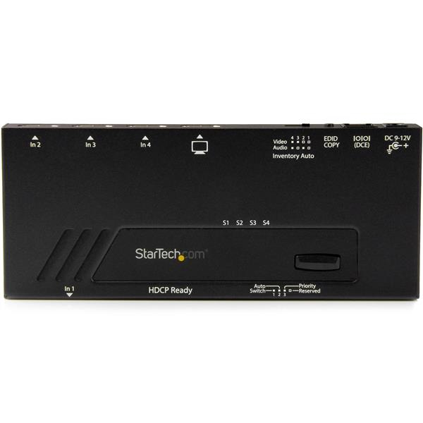StarTech.com VS421HD4KA bild-switchar HDMI