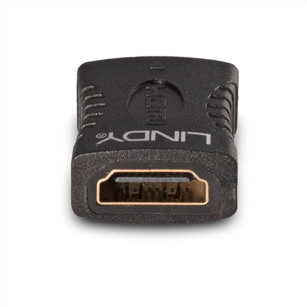 Lindy 41656 kaapelin sukupuolenvaihtaja HDMI Musta