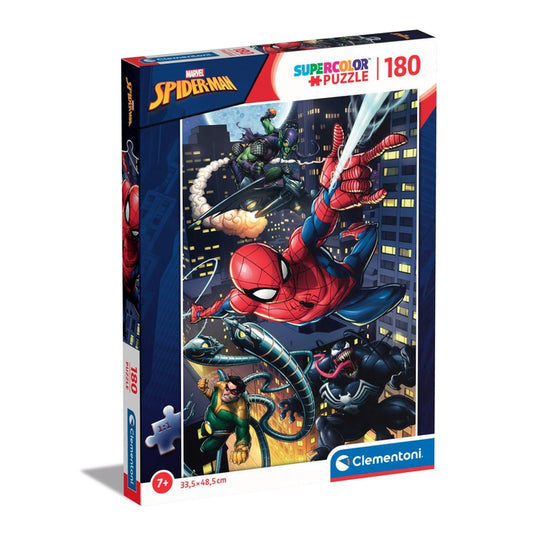 Clementoni Marvel spiderman Puslespil 180 stk Tegneserier