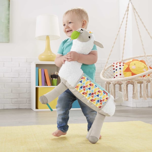 Fisher-Price Grow-with-Me Tummy Time Llama