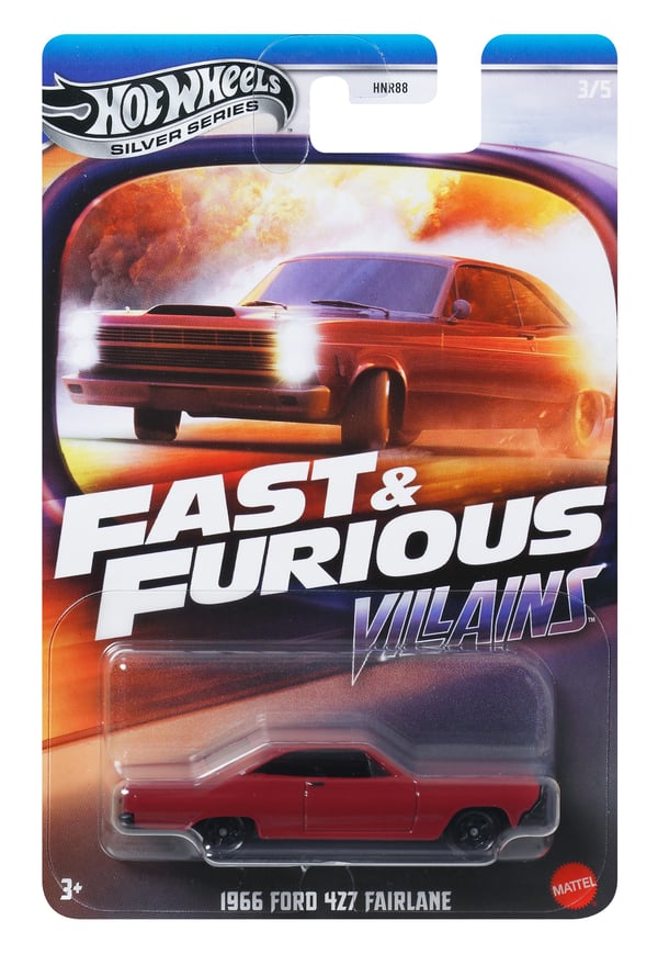 Hot Wheels Fast & Furious JBY36 legetøjsbil