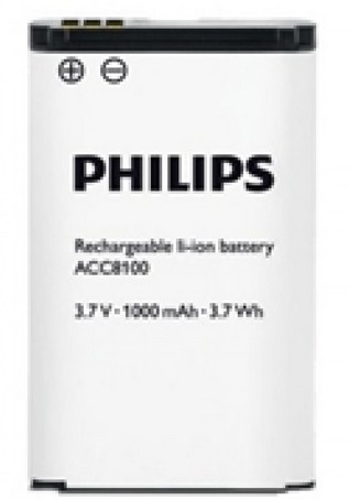 Philips ACC8100 Genopladeligt batteri Lithium-Ion (Li-Ion)