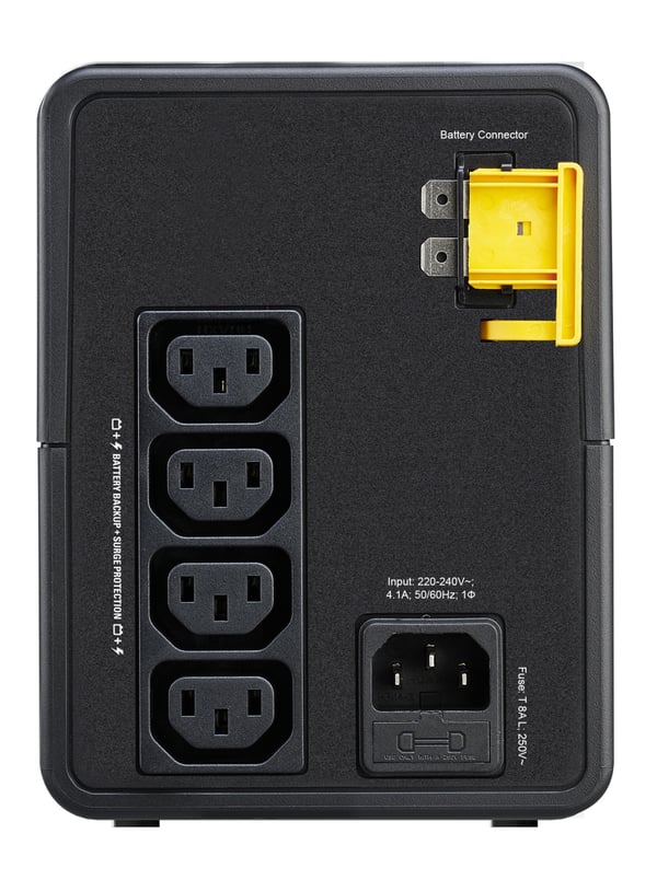 APC Easy UPS UPS-enhed Interaktivt indgangsstik 0,9 kVA 480 W 4 AC stikkontakt(er)