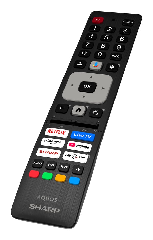 Sharp 43HP5265E TV 109,2 cm (43") 4K Ultra HD Smart TV Wi-Fi Sort