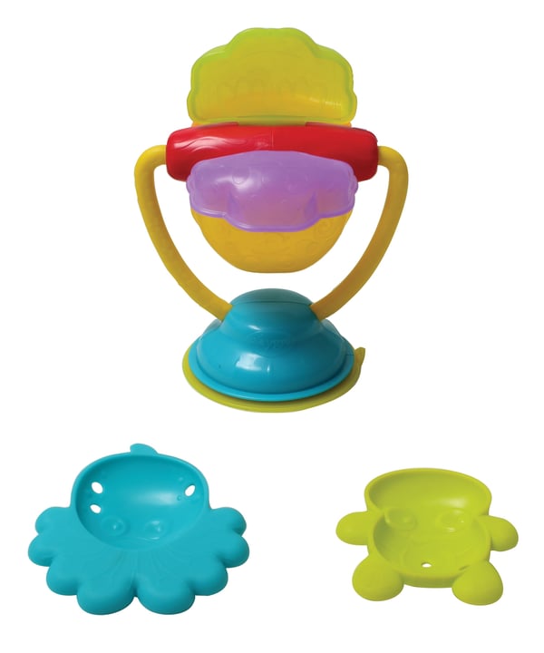 Playgro 0184964 kylpylelu, lelu & tarra Monivärinen
