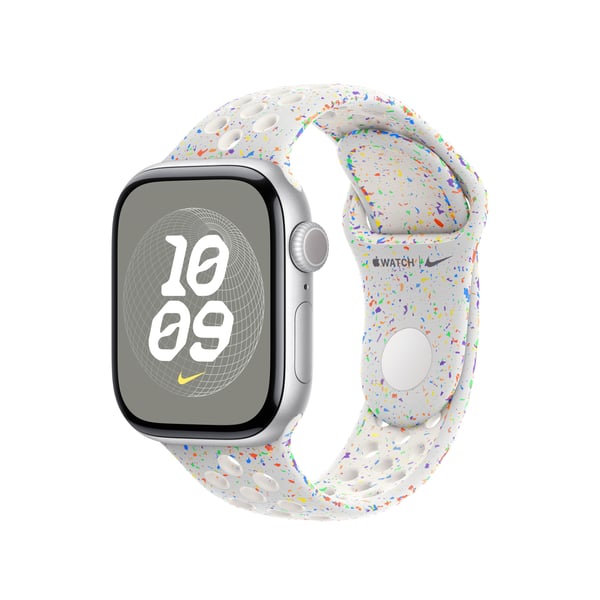 Apple MC1W4ZM/A smarta bärbart tillbehör Band Platina Fluoroelastomer