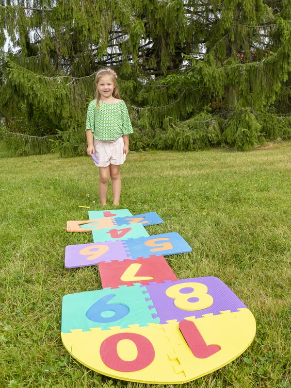 Tactic 56336 aktive/færdighedsspil & legetøj Hopscotch legemåtte